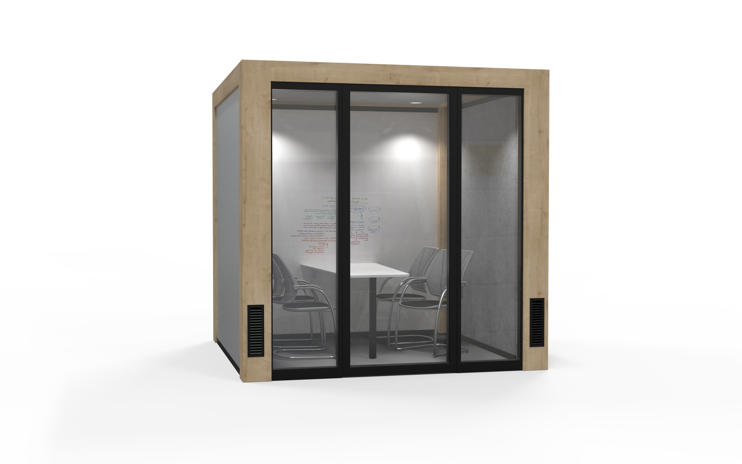 QuickPod - 4-Seater Pod Room - 2400L x 2400W x 2400H